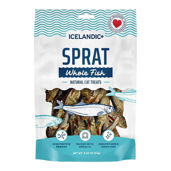 Icelandic+ Sprat Whole Fish Cat Treats