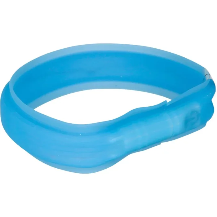 Illuminated silicone dog rings Trixie Flash [Size M/L]