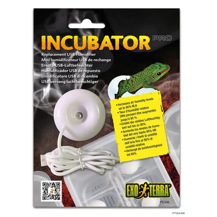 Incubator humidifier usb recharge Exo Terra Pro [Size 19x24x15 cm]