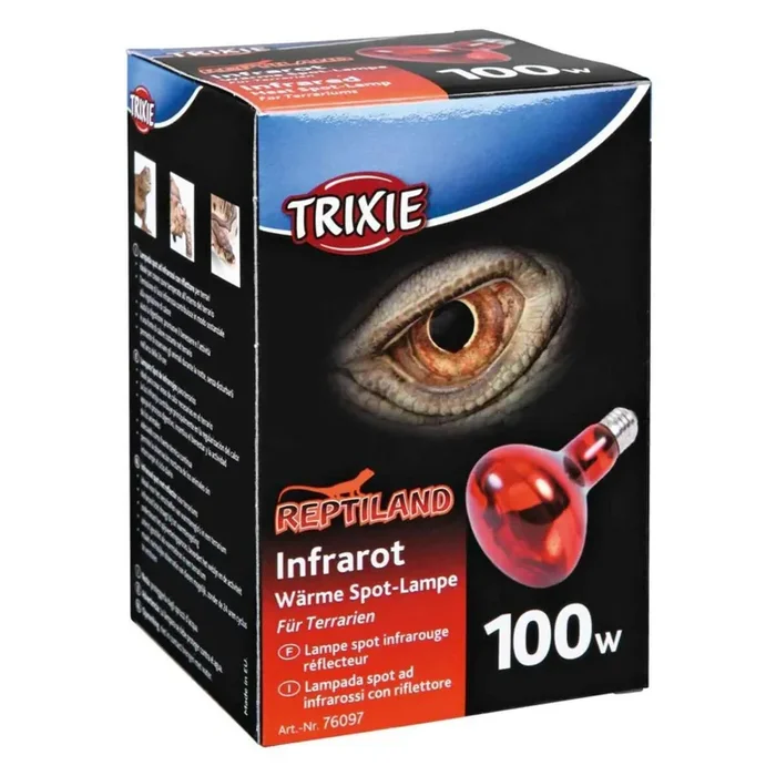 Infrared heat spotlights for terrariums Trixie