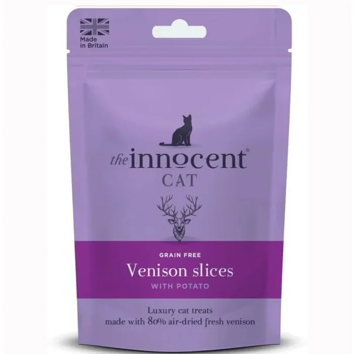 Innocent Cat Venison Slices with Potato Cat Treats
