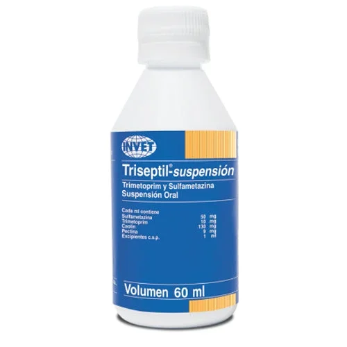 Invet Triseptil Suspensión Oral de 60 Ml