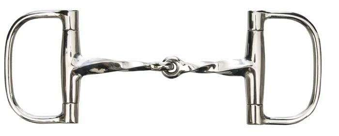 Jeffers 5″ Slow Twist Dee Horse Bit