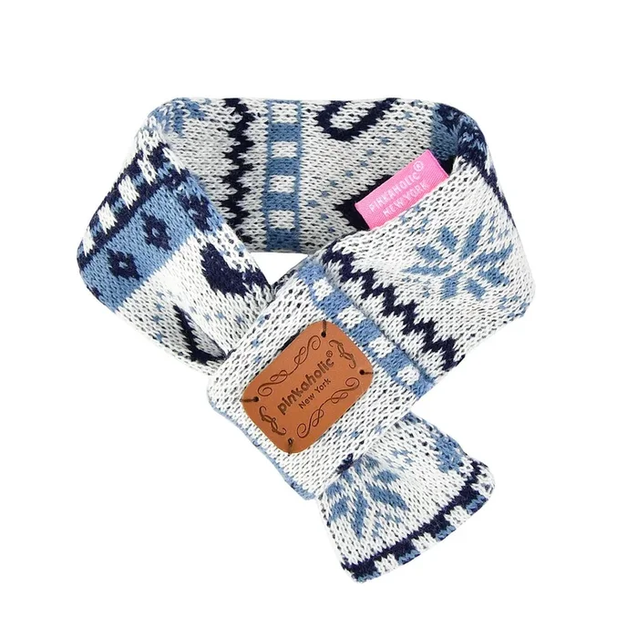 Joy Muffler Dog Scarf by Pinkaholic – Navy
