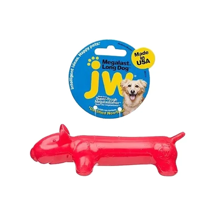 JW Pet MegaLast “Long Dog” Dog Toy Assorted Large
