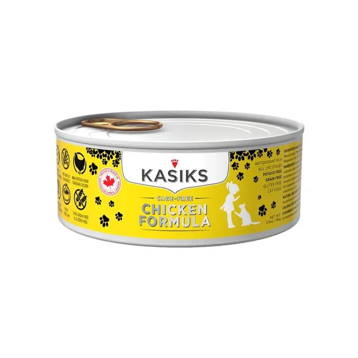 KASIKS Cage-Free Chicken Formula Canned Cat Food