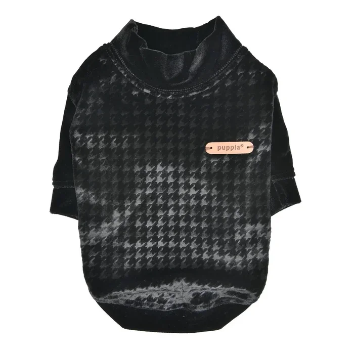 Kendall Dog Shirt by Puppia – Black