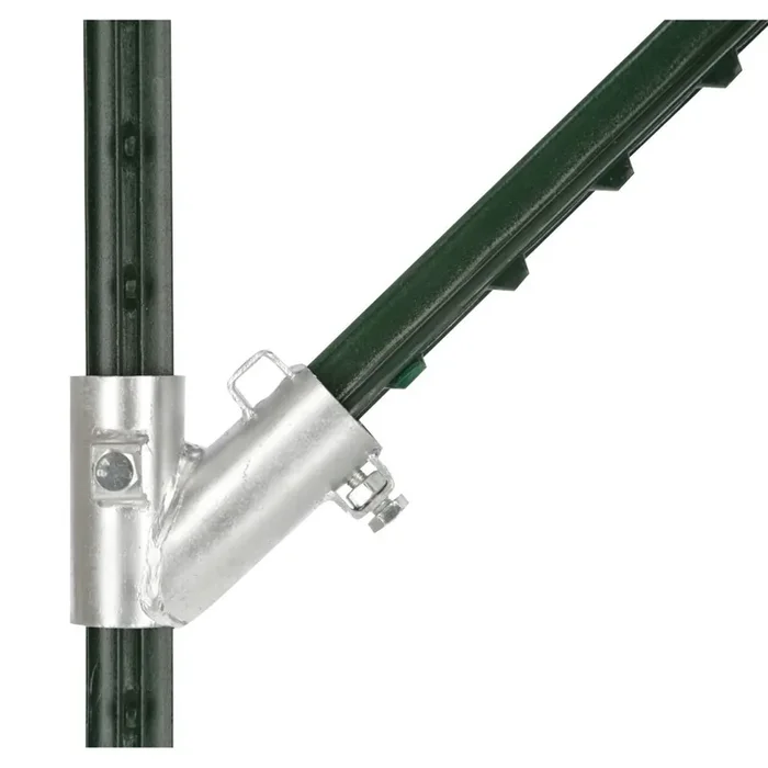 Kit for electric fence, screws, end caps Kerbl T-Post
