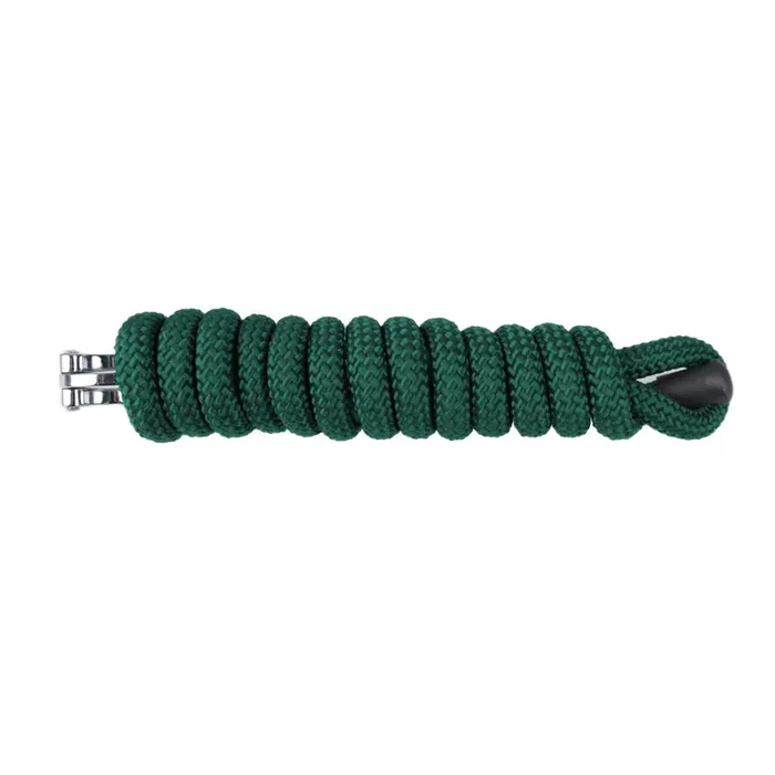 Knotted rope halter lanyard with anti-panic riding hook USG