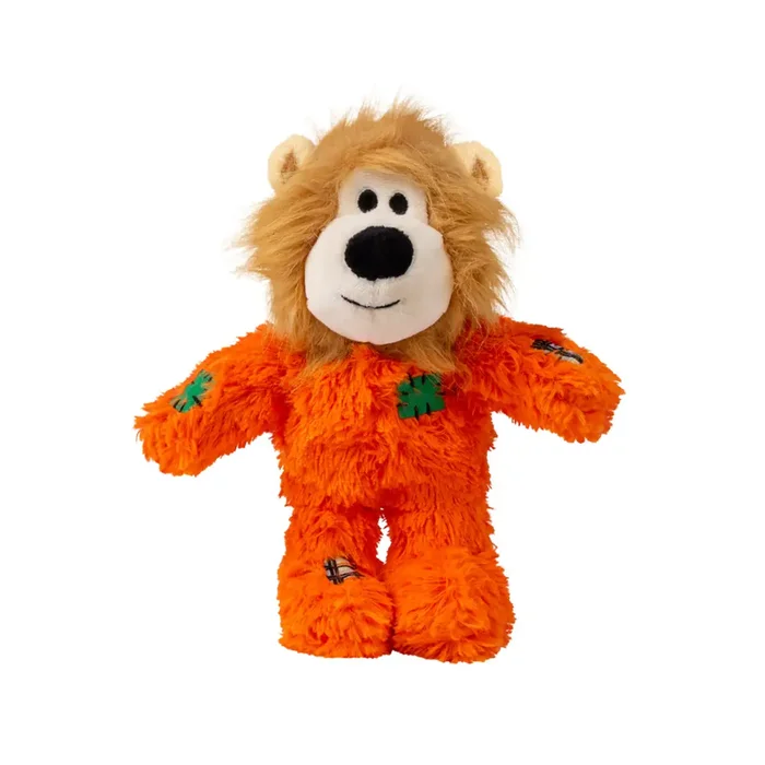 KONG Halloween Wild Knots Bear Dog Toy – Lion Bear