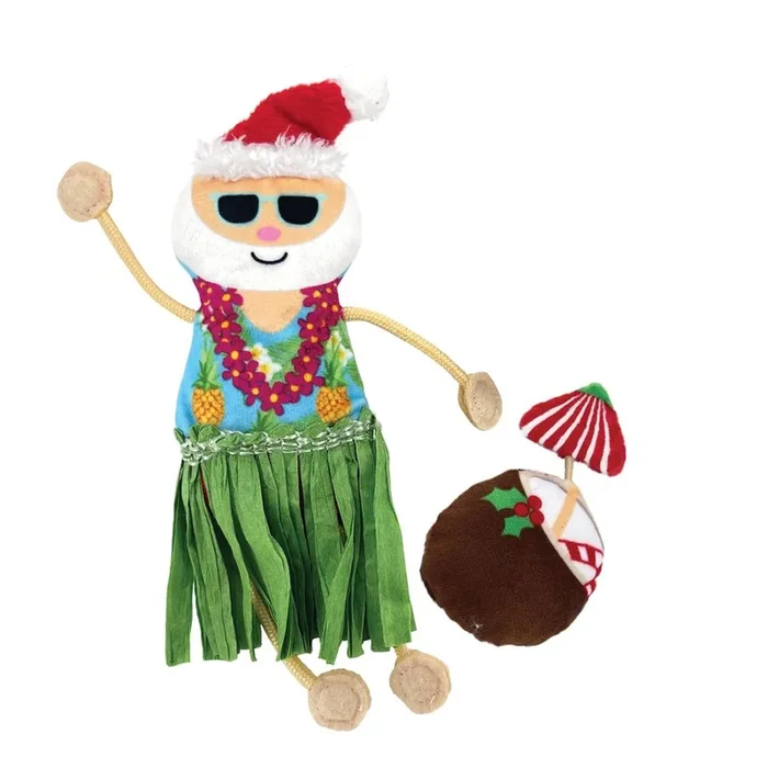KONG Holiday Tropics Cat Toy – Santa