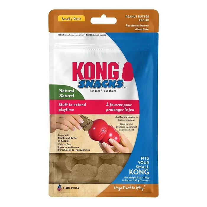 KONG Peanut Butter Snacks Dog Treats
