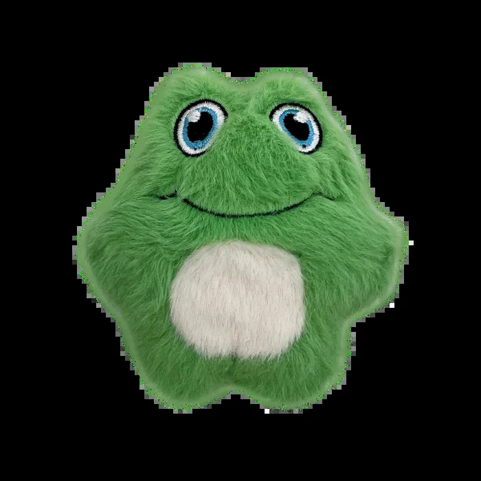 KONG Snuzzles Kiddos Mini Frog Squeaker Dog Toy
