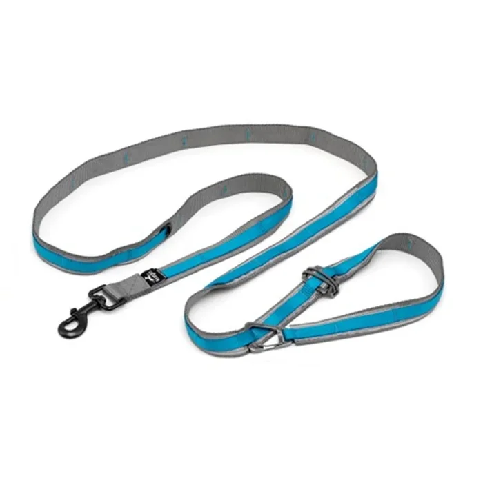 Kurgo Quantum V2 Dog Leash – Blue