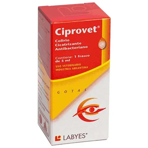 Labyes Ciprovet Colirio Cicatrizante Antibacteriano 5Ml