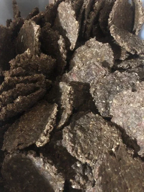 Lamb GREEN TRIPE Dehydrated Pattie **Pet Candy**