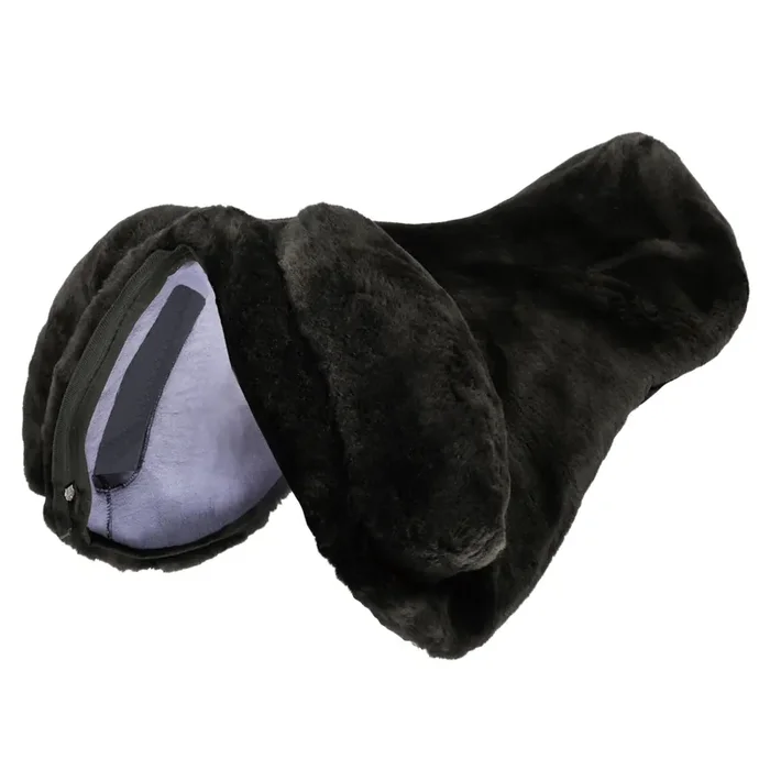 Lambskin saddle cover for horse Werner Christ Horse Premium Plus