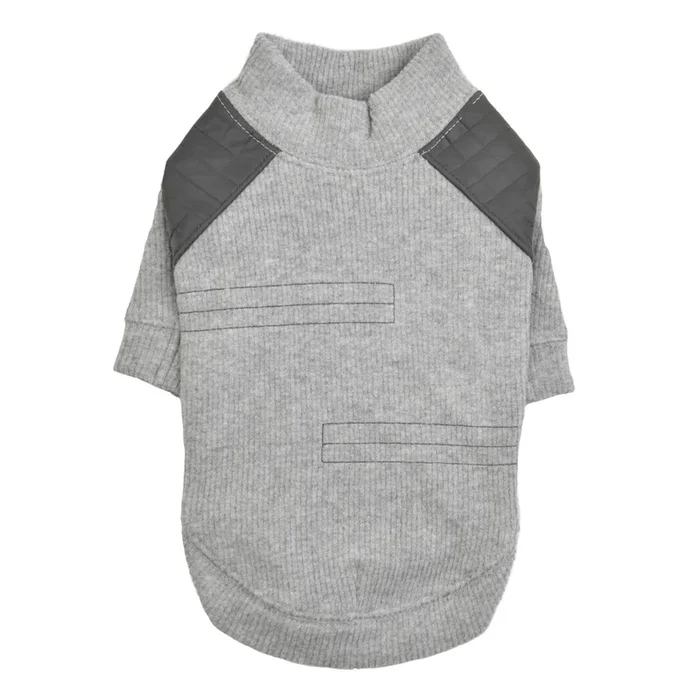 Lazarus Dog Shirt by Puppia – Melange Gray