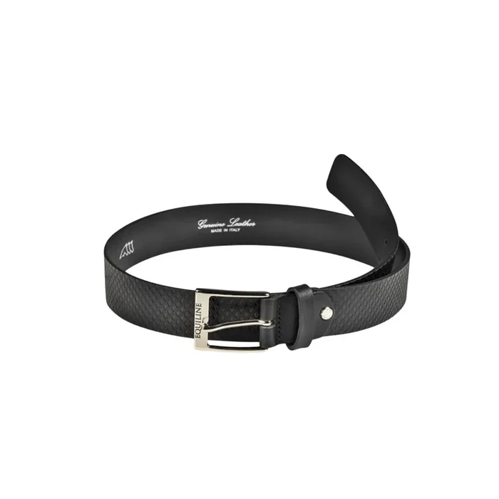 Leather belt with buckle Equiline Elvo