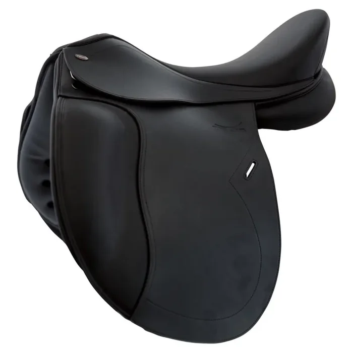 Leather dressage saddle for horses Tekna S-Line QC