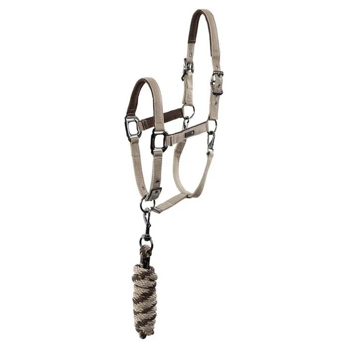 Leather halter and lead ANKY