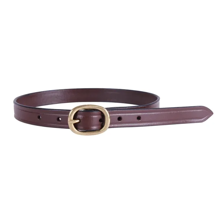 Leather horse spur straps QHP