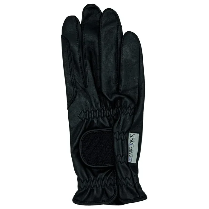 Leather riding gloves Haukeschmidt Galaxy Magic Tack
