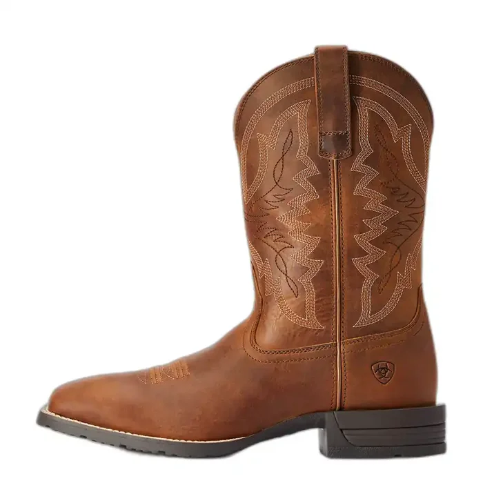 Leather western boots Ariat Hybrid Ranchwork