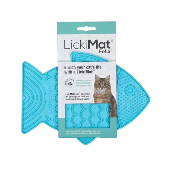 LickiMat Slow Feeder for Cats – Felix