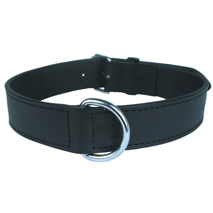 Lined leather dog collar Zolux [Size 80 cm]