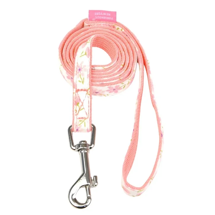 Lobelia Dog Leash by Pinkaholic – Indian Pink