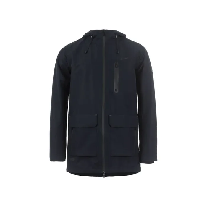 Long hooded waterproof jacket Cavallo