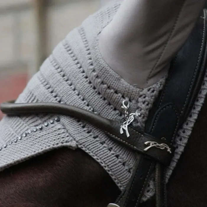 Long Horse Cap Penelope Crystal [Size Horse]