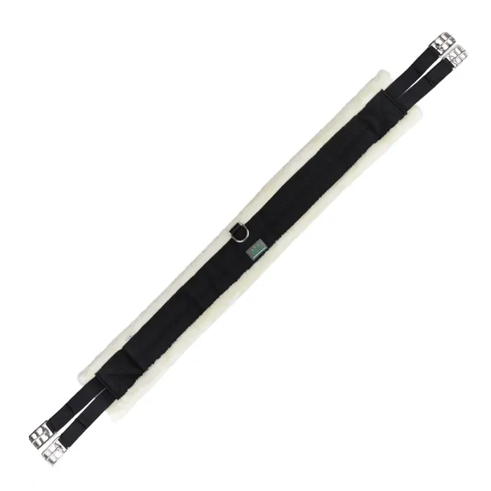 Long nylon girth with padding for horses USG