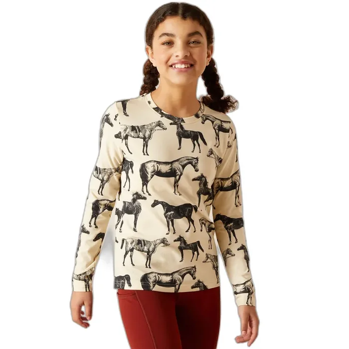 Long sleeve T-shirt Ariat Sepia Equine