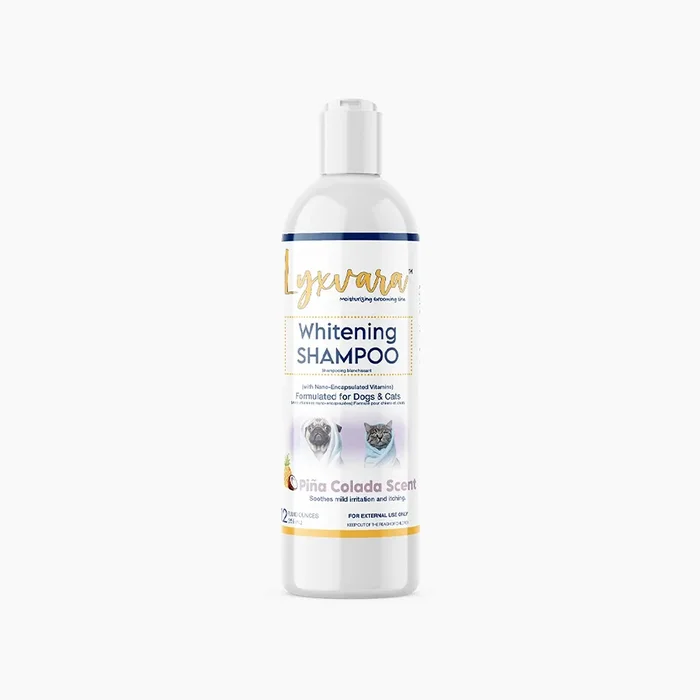 Lyxvara Whitening Shampoo for Dogs and Cats – Piña Colada Scent