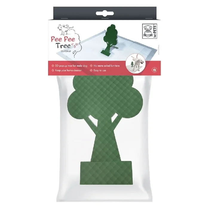 M-pets Pee Pee Tree 3D Pop Up – Pee Marker and Aim for Dogs