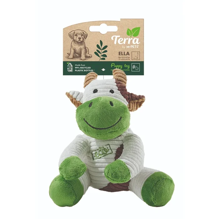 M Pets Terra Ella Eco Toy for Dogs (White)