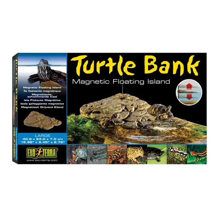 Magnetic floating decoration kit Exo Terra Turtle Bank Île