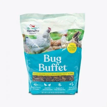 Manna Pro® Bug Buffet™ Treats for Chickens 30 oz