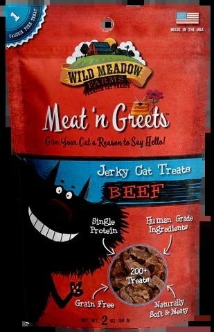 Meat ‘N Greets Beef Cat Treats