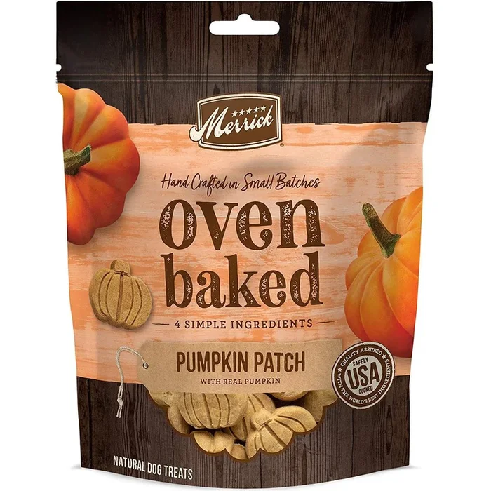 Merrick Oven-Baked Pumpkin Patch Dog Treats