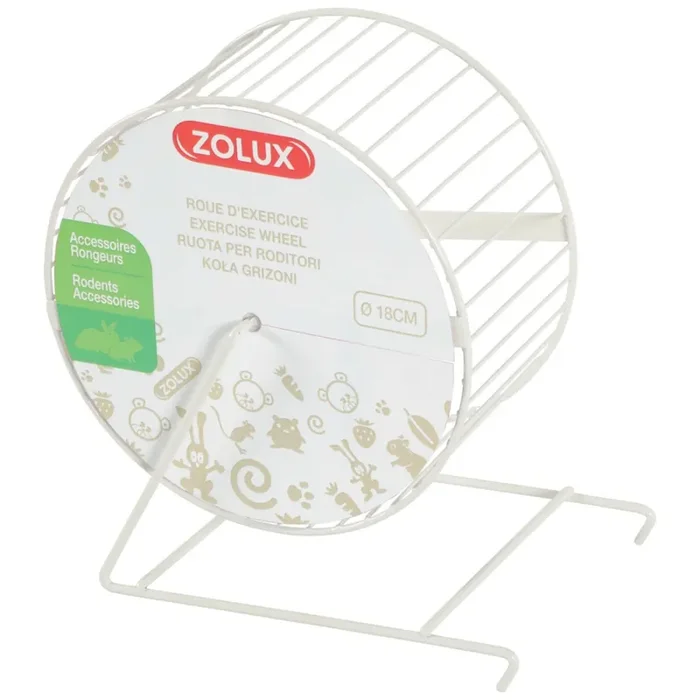Metal exercise wheel for rodents Zolux [Size 18 cm]
