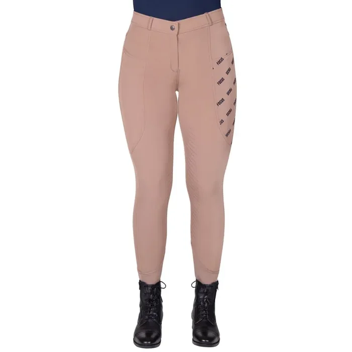 Mid grip riding Trousers for women QHP Summer Focus [Size 42]