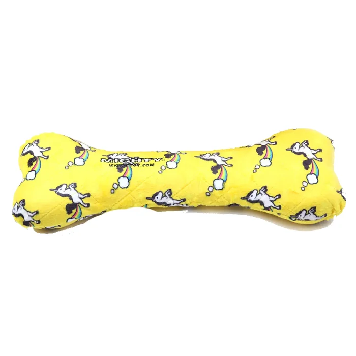 Mighty Bone Dog Toy – Unicorn