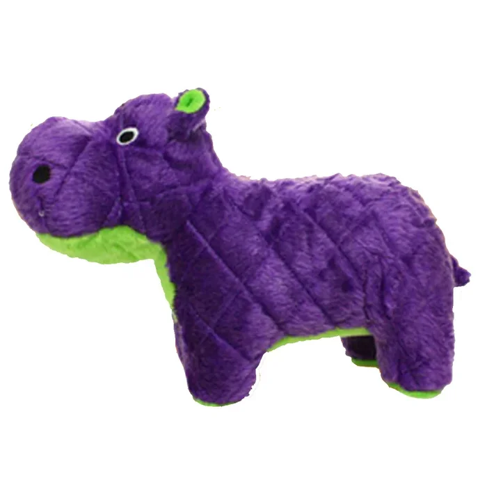 Mighty Safari Dog Toy – Herb the Purple Hippo