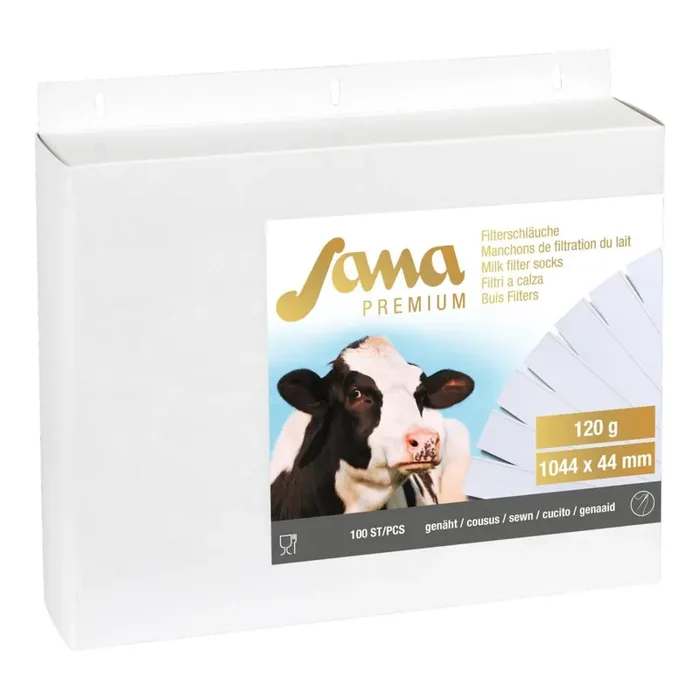 Milk filter Kerbl Sana Premium (x100) [Size 44×1044 mm]