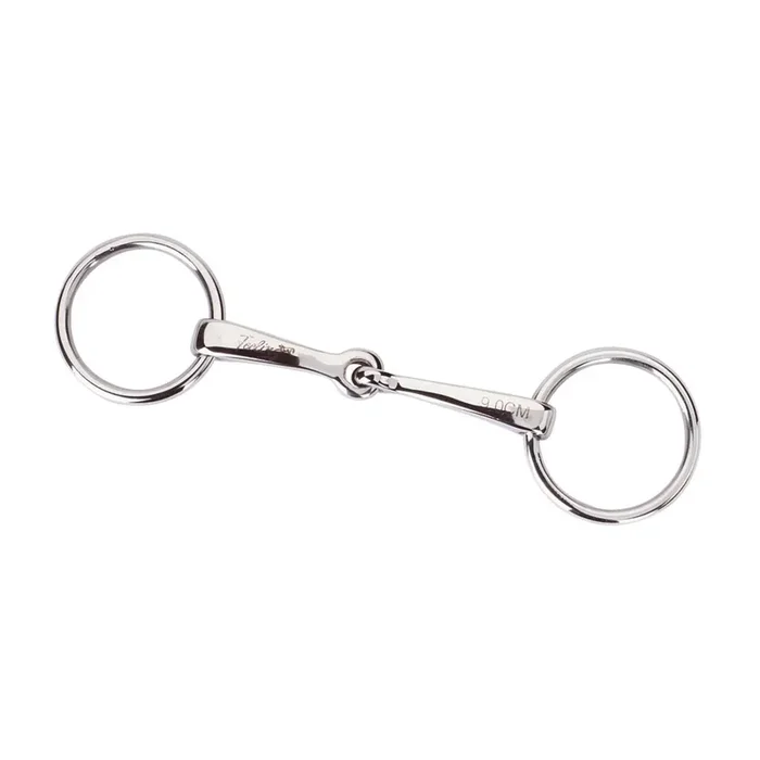 Mini Two-ring snaffle bit Feeling [Size 90 mm]