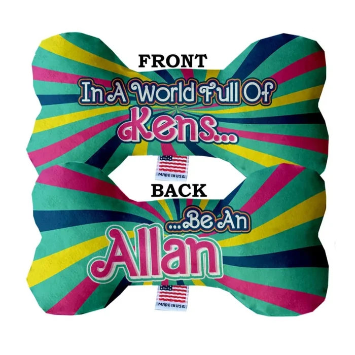 Mirage Bone Dog Toy – Be an Allan in a World Full of Kens