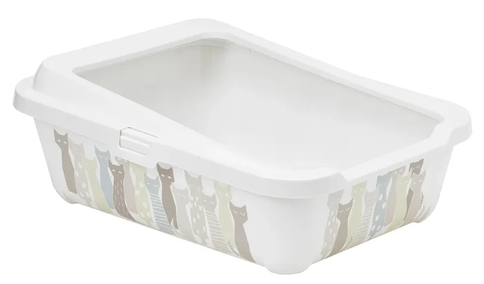 MODERNA Open Litter Box Gray 20″